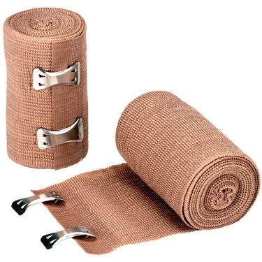 Elastic Bandage w/ 2 Fasteners, 3